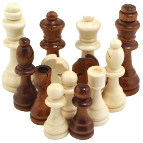 Star Vip Chess Set Pearl Lux L Dydžio Šachmatų Rinkinys