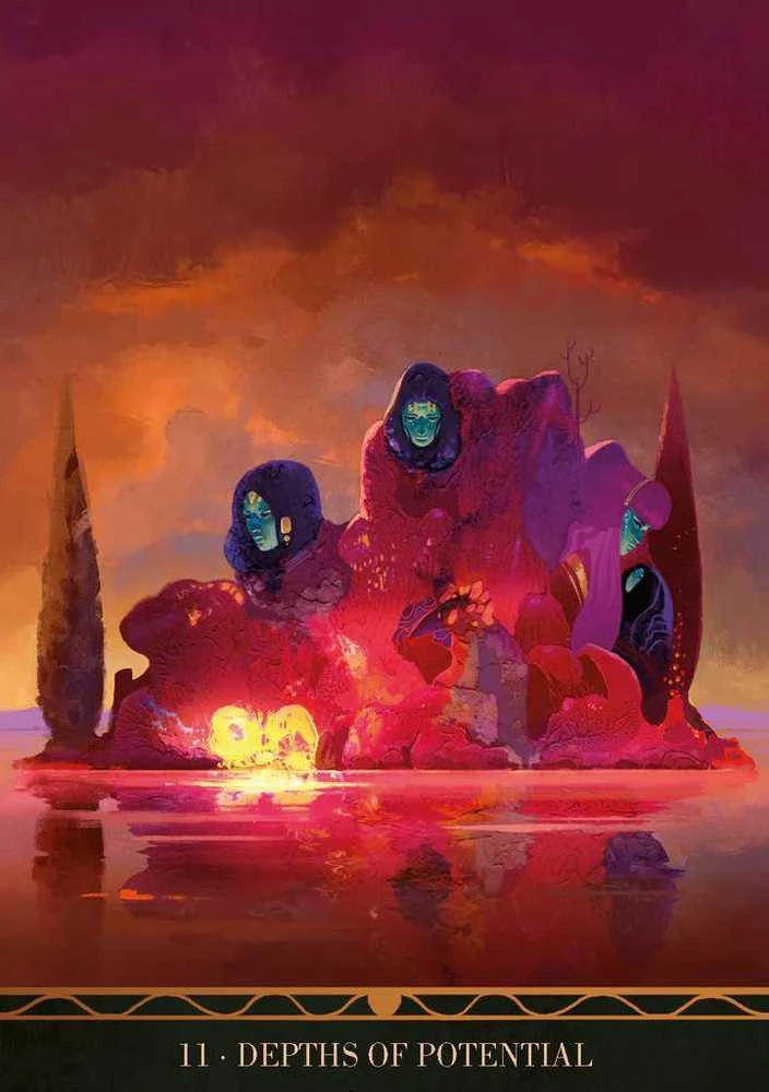 Lo Scarabeo Visions Of Duality Inspirational Kortos
