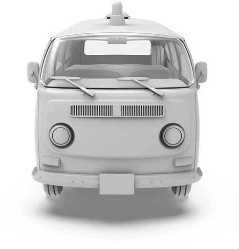 Volkswagen T2 1967 tarnybinis mikroautobusas 1/35 AK Interactive