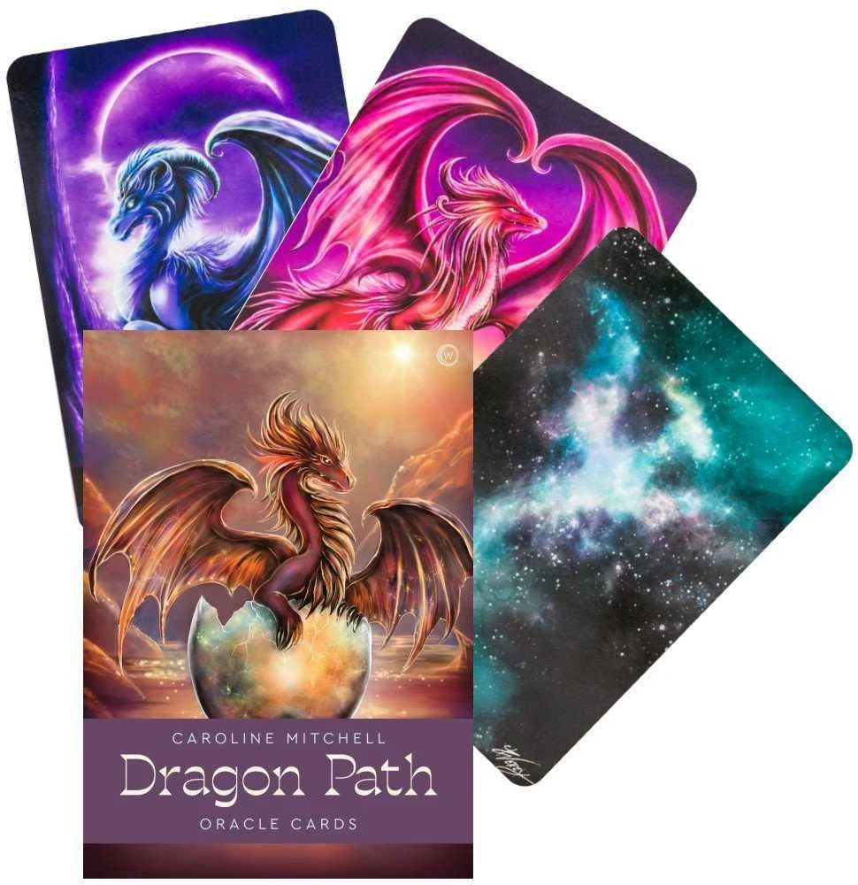 KNYGA Orakulo Kortos Dragon Path Watkins Publishing