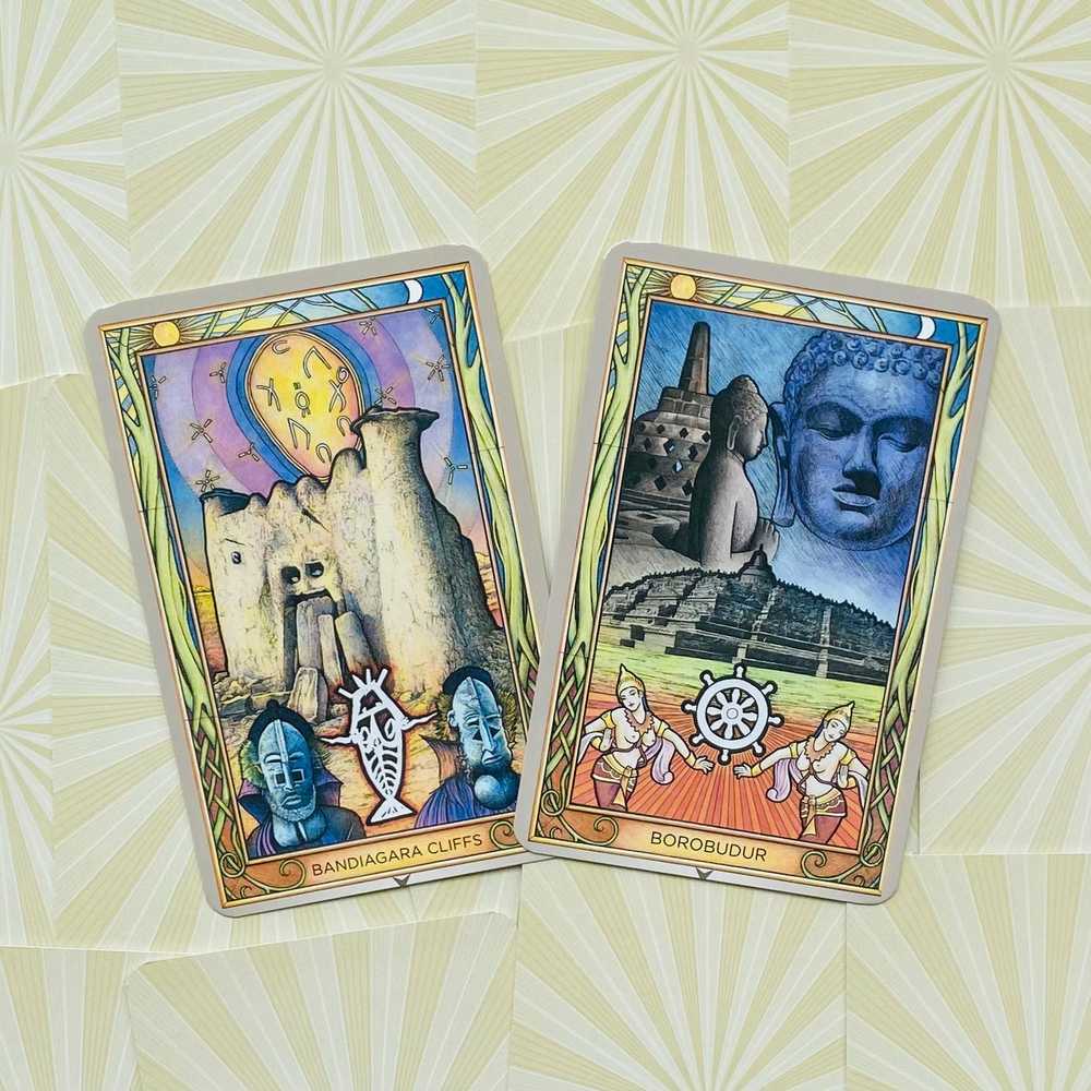 KNYGA Watkins Publishing Sacred Sites Oracle Kortos