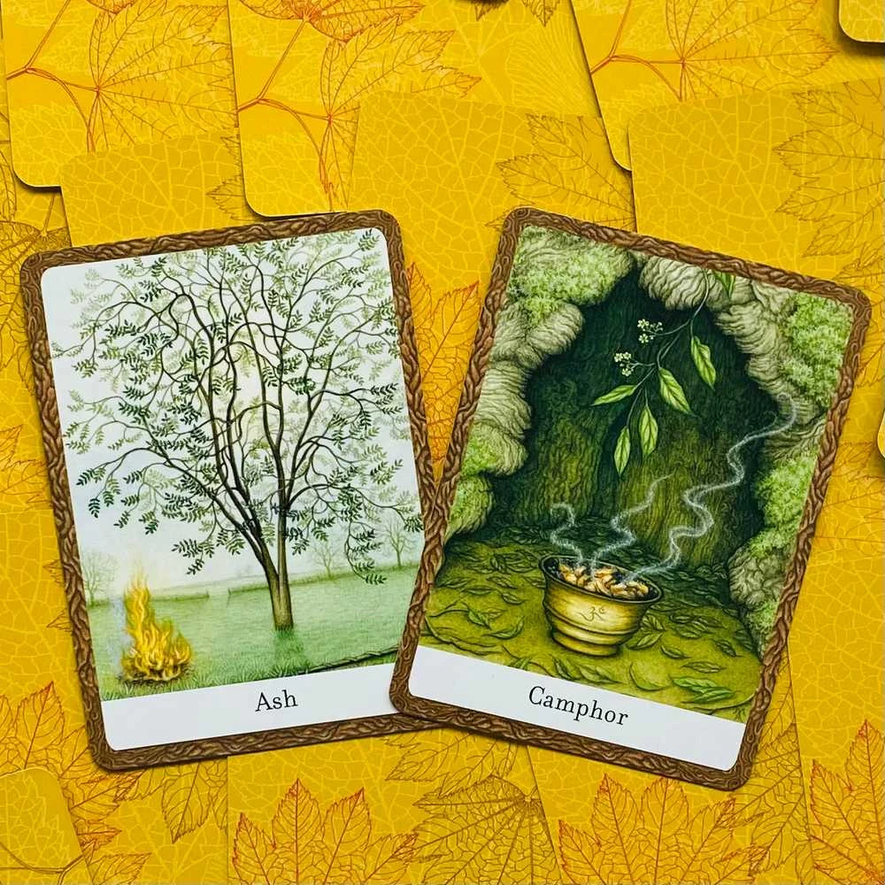 Orakulo Kortos The Wisdom Of Trees Watkins Publishing