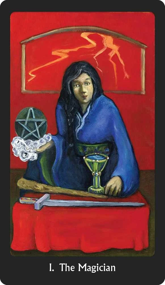 Weiser Books Visionary Woman Tarot taro kortos – mistinė kaladė saviugdai