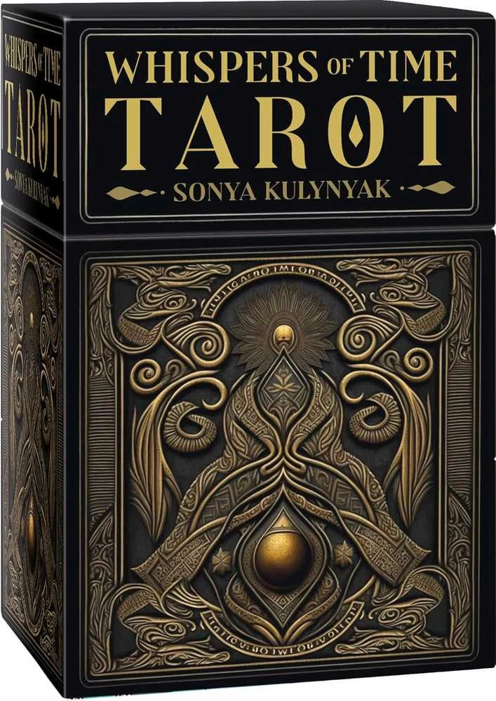 Whispers of Time taro kortos Lo Scarabeo – 78 kortų, auksuoti kraštai