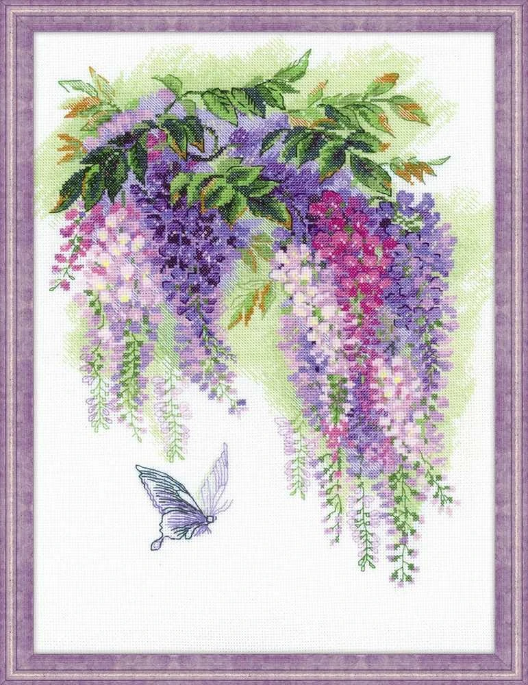 Wisteria siuvinėjimo rinkinys iš RIOLIS Nr.: 1672