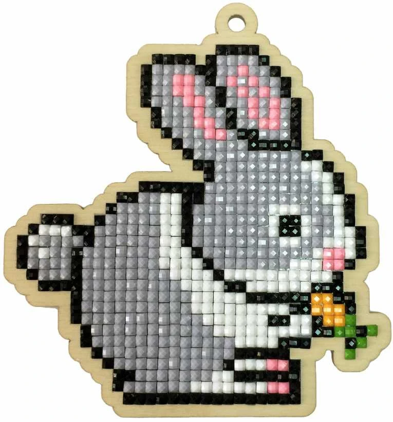 Wizardi Deimantinės mozaikos suvenyras Rabbit WW108