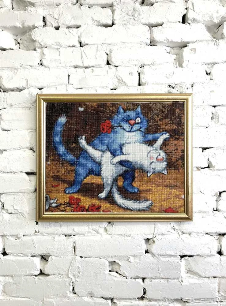 Wizardi Deimantinis paveikslas CaTango WD261 50*40 cm
