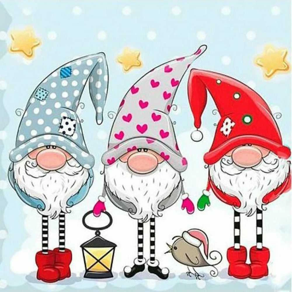 Wizardi Deimantinis paveikslas Gnomes WD2443