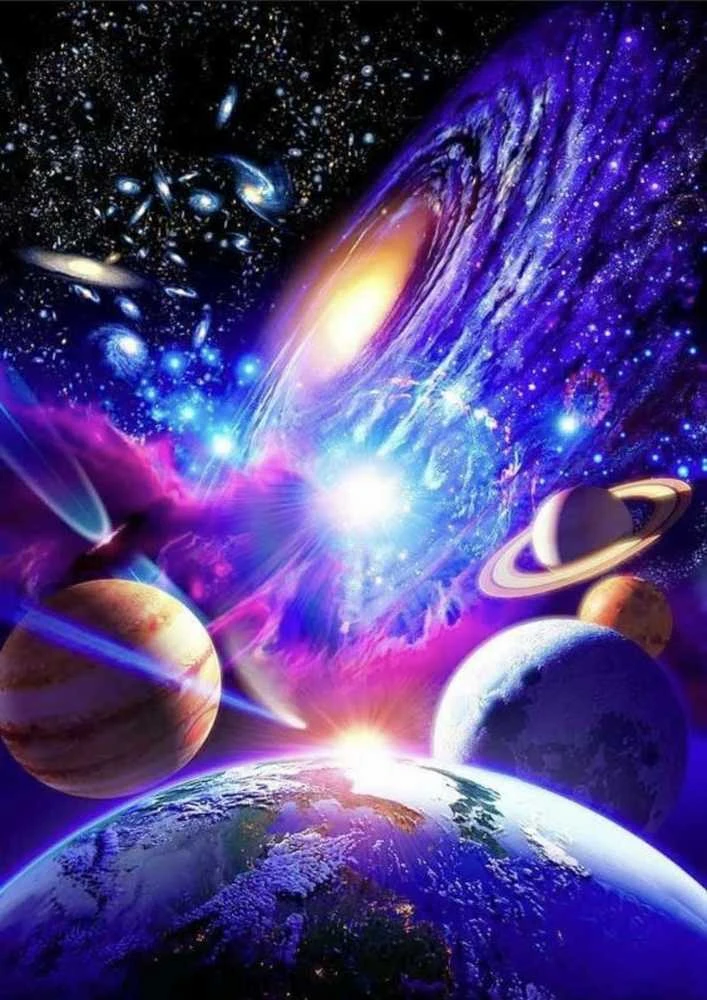 Wizardi Deimantinis paveikslas Infinite Universe WD2393