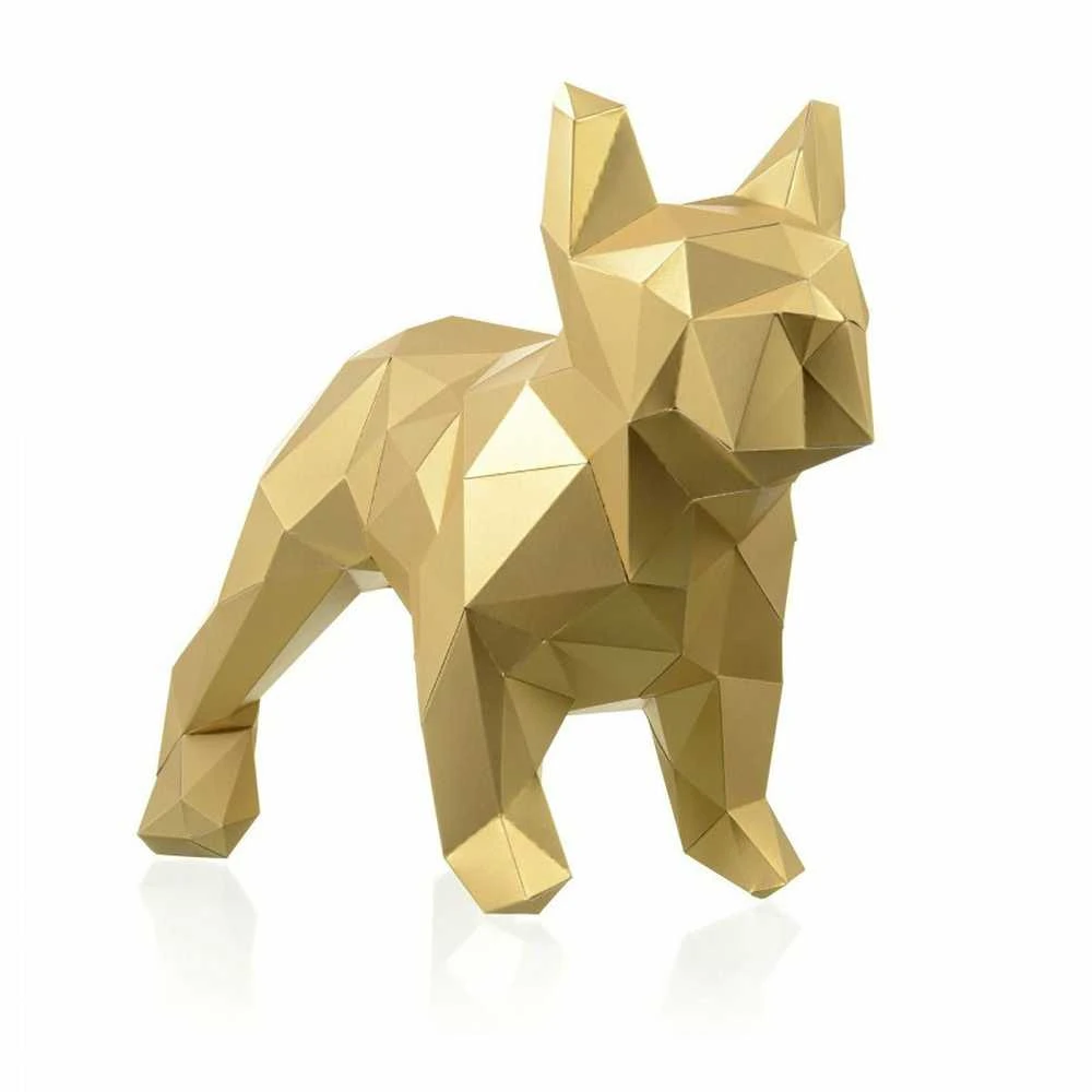 Beldizart Wizardi 3D Papercraft Kit Bulldog PP-2BMA-GLD