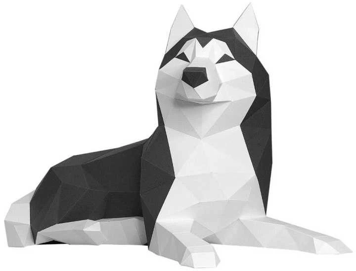 Beldizart WIZARDI 3D popieriaus modeliai Husky PP-2HAS-3GWB