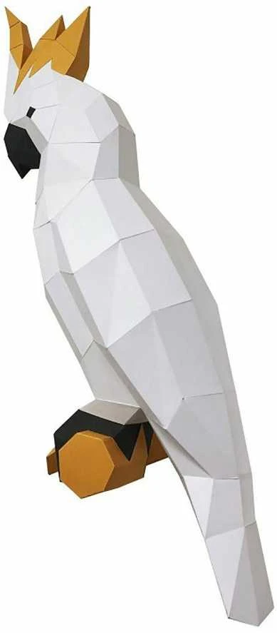Beldizart Wizardi 3D popieriaus modelio rinkinys Cockatoo PP-1KKD-2WK