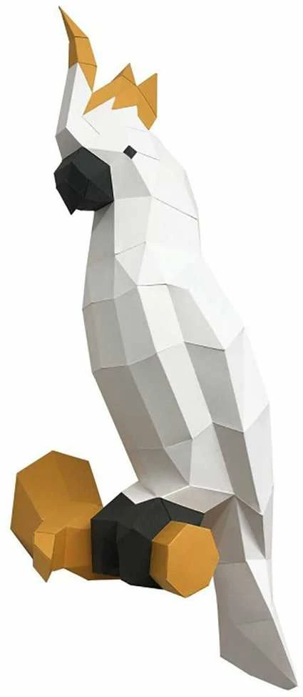 Beldizart Wizardi 3D popieriaus modelio rinkinys Cockatoo PP-1KKD-2WK