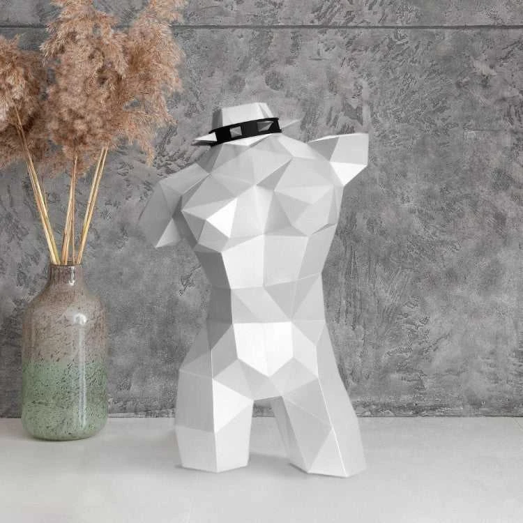 Beldizart WIZARDI 3D popieriaus maketo modeliai Skulptūra (balta) PP-2STO-WHT