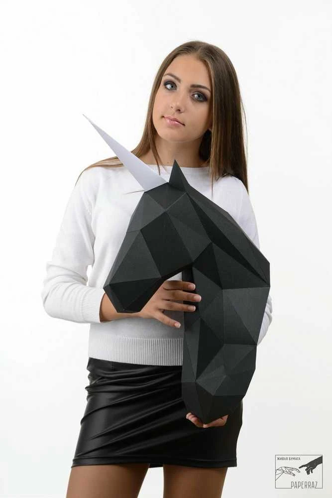 Beldizart Wizardi 3D popieriaus lankstymo rinkinys Vienaragis PP-1EDV-BLA