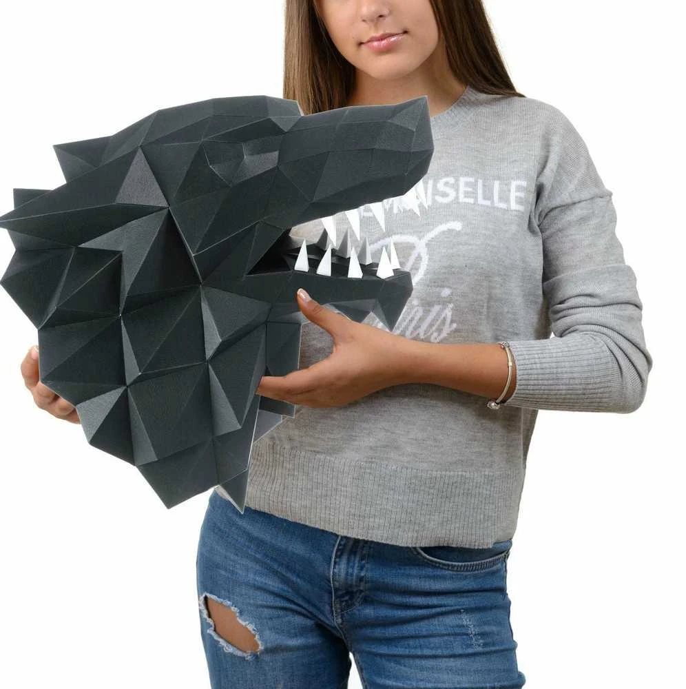 Beldizart Wizardi 3D popieriaus gaminimo rinkinys Vilkolakis PP-1LTV-BLA