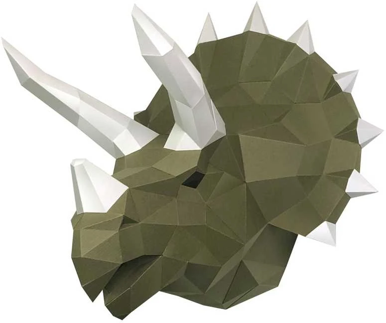 Beldizart Wizardi 3D popieriaus modelio rinkinys Dinosaur Tops Wasabi PP-1TPS-2WS