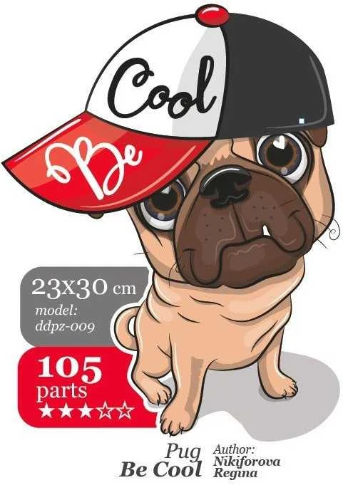 Wizardi Dėlionė 105 vnt. - Mopsas