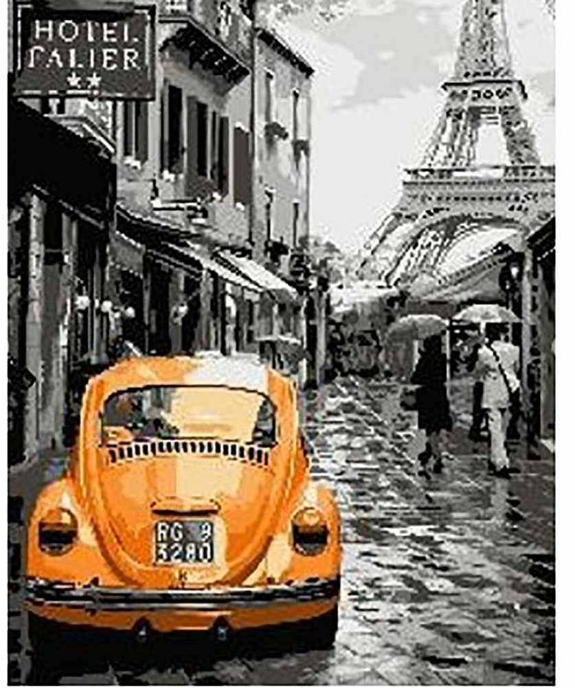 Wizardi Tapybos pagal skaičius rinkinys: Paris lane 40x50 cm C43