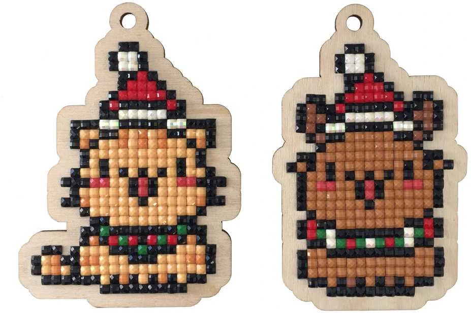 Wizardi Wood Beldizart Kalėdiniai kačiukai WWP446