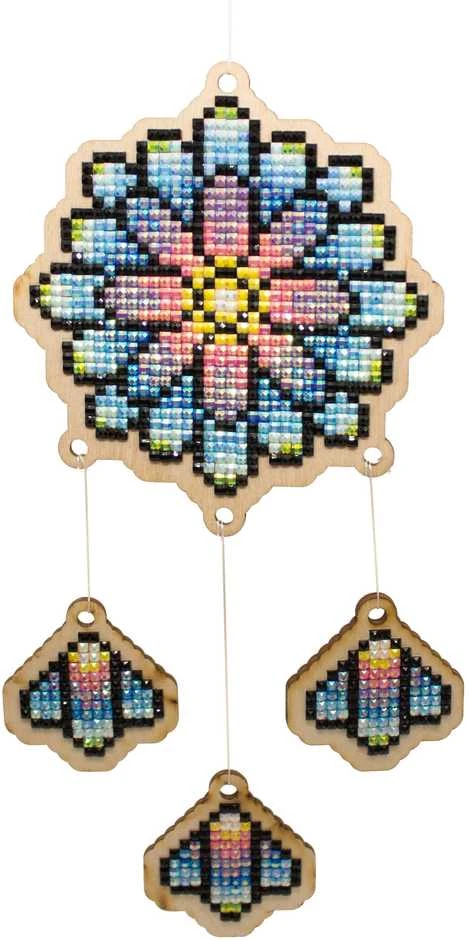 Wizardi Wood Beldizart Dreamcatcher - Kaleidoskopas WWP324