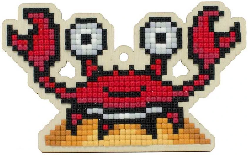 Wizardi Wood Beldizart Happy Crab WWP365