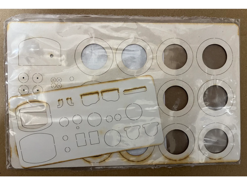 Wmc Models Russo-Balt C 24/40 lazeriu pjautas rėmas 1/25 mastelis WMC