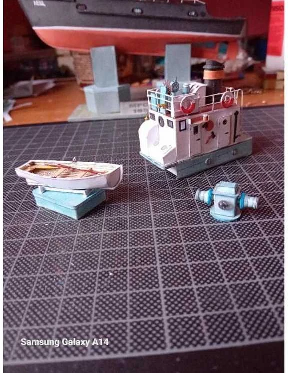Wmc Models WMC JŽS-80 jūrų žvejybos seineris – popierinis modelis 1:100