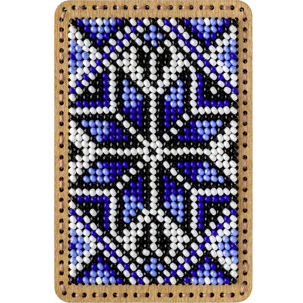 Wonderland Crafts Adatinė 6x9 cm – Karoliukų siuvinėjimo rinkinys PRECIOSA, 4 spalvos