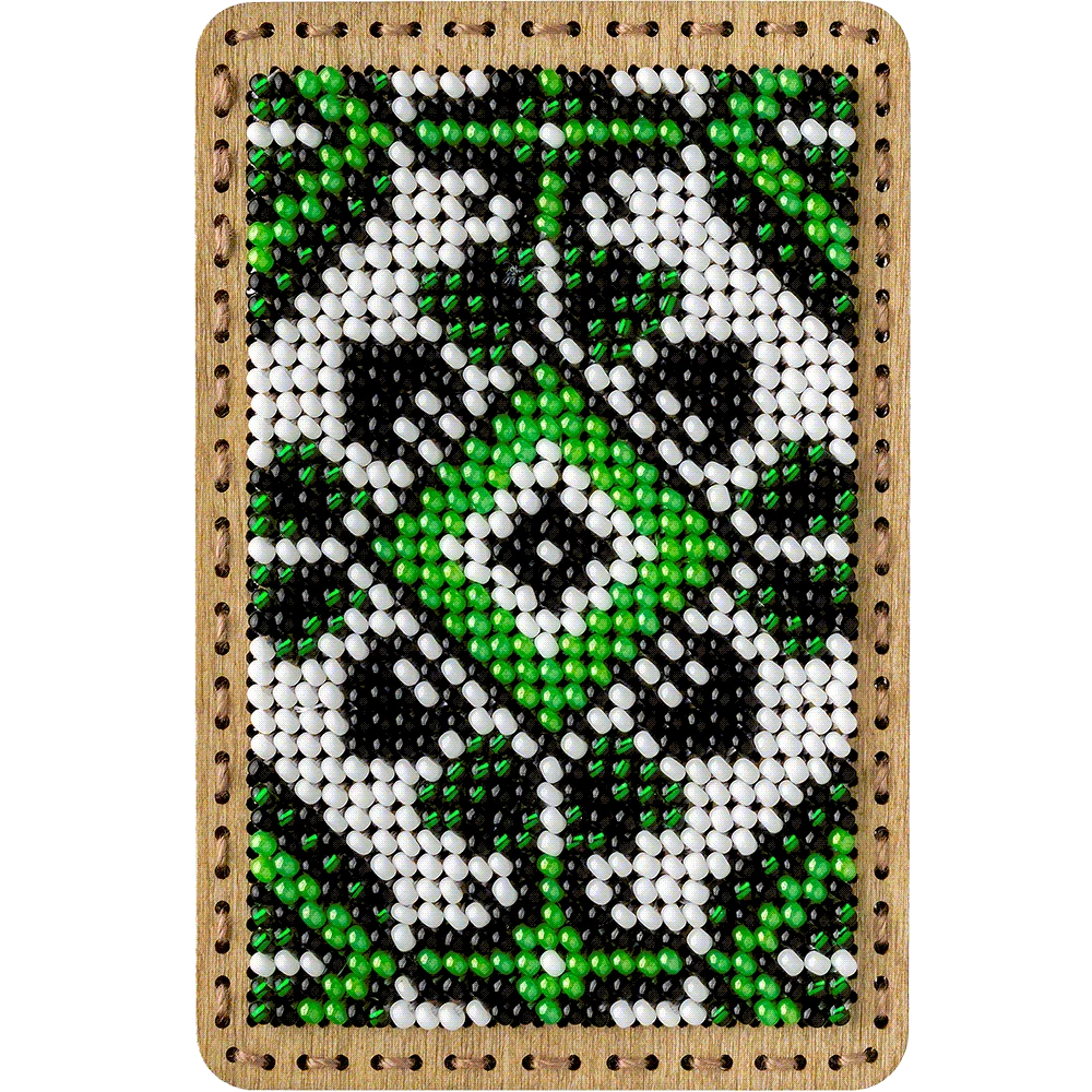 Wonderland Crafts Adatinės dėžutės karoliukų siuvinėjimo rinkinys, PRECIOSA, 6×9 cm, 4 spalvos