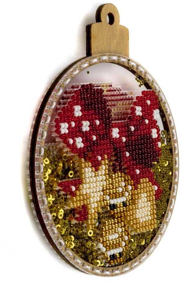 Wonderland Crafts Karoliukų siuvinėjimo rinkinys ant plastiko su Preciosa, 9×10,5 cm