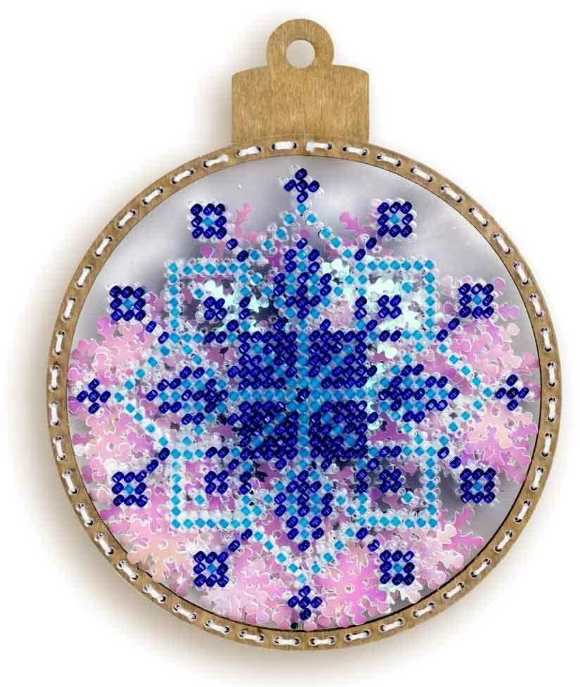 Wonderland Crafts Karoliukų siuvinėjimo rinkinys ant plastikinės bazės, PRECIOSA, 9×10,5 cm