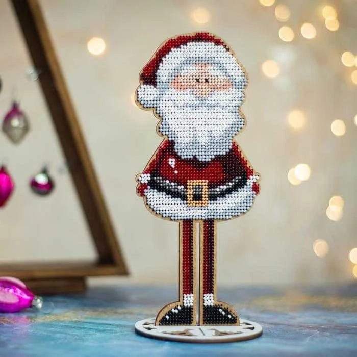 Wonderland Crafts Karoliukų siuvinėjimo rinkinys ant medžio, PRECIOSA, 8.5×19.5 cm