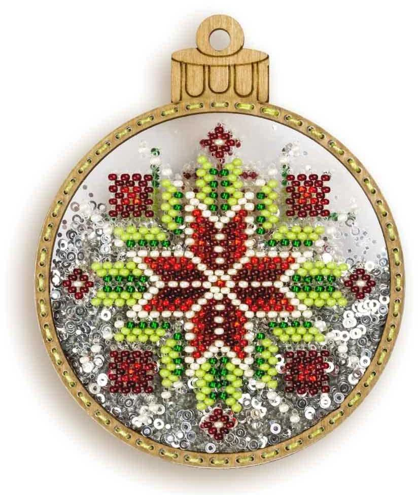 Wonderland Crafts Karoliukų siuvinėjimo rinkinys ant plastikinio pagrindo, 9×10,5 cm