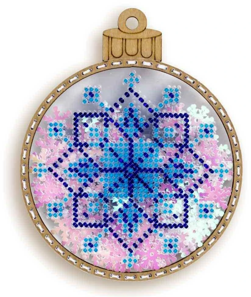 Wonderland Crafts Karoliukų siuvinėjimo rinkinys ant plastikinės bazės, PRECIOSA, 9×10,5 cm