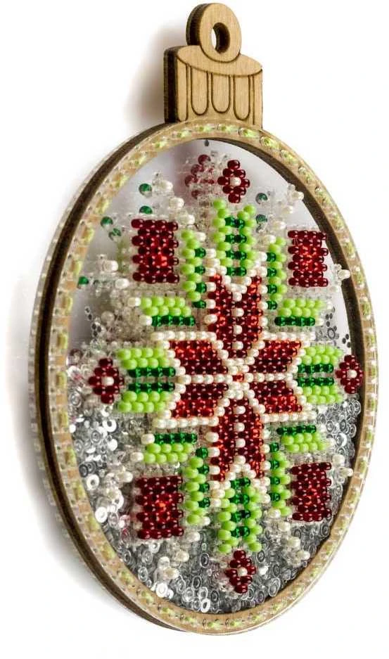 Wonderland Crafts Karoliukų siuvinėjimo rinkinys ant plastikinio pagrindo, 9×10,5 cm