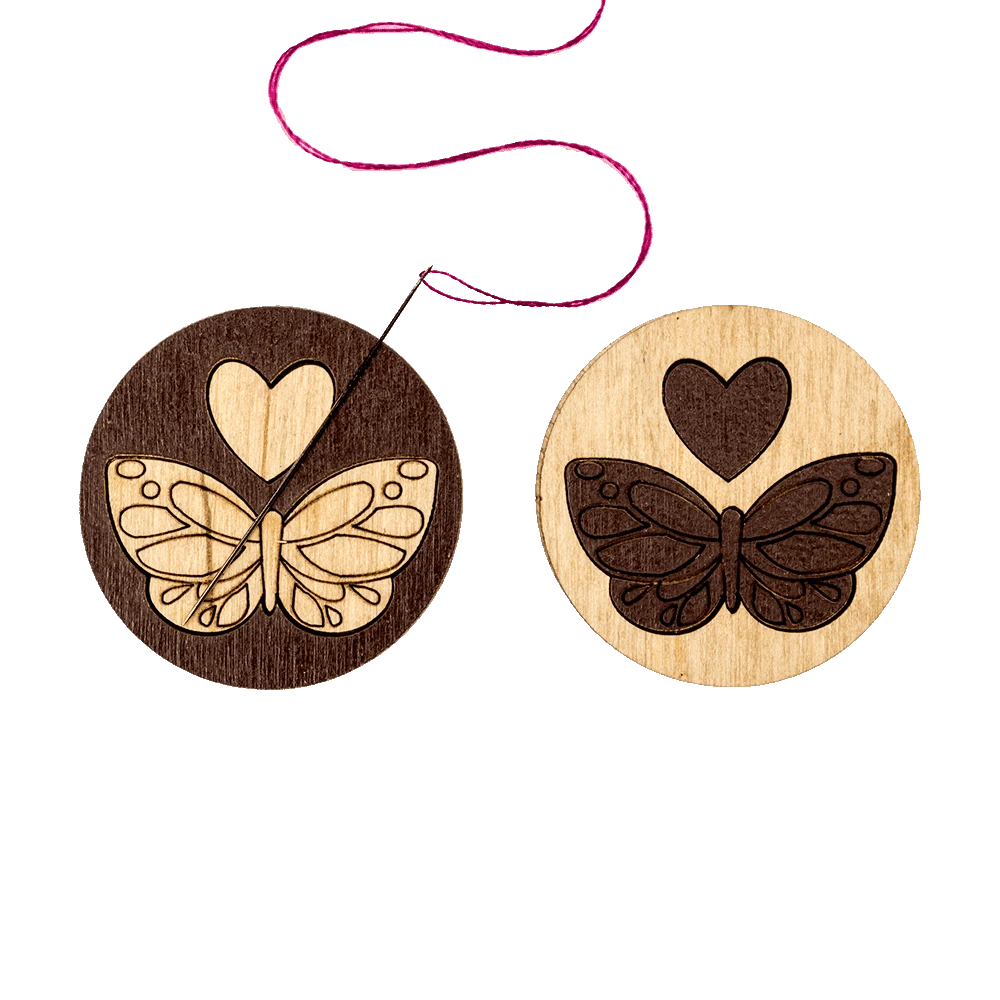 Wonderland Crafts Magnetinis adatos laikiklis siuvinėjimui, dvipusis, neodimio magnetai