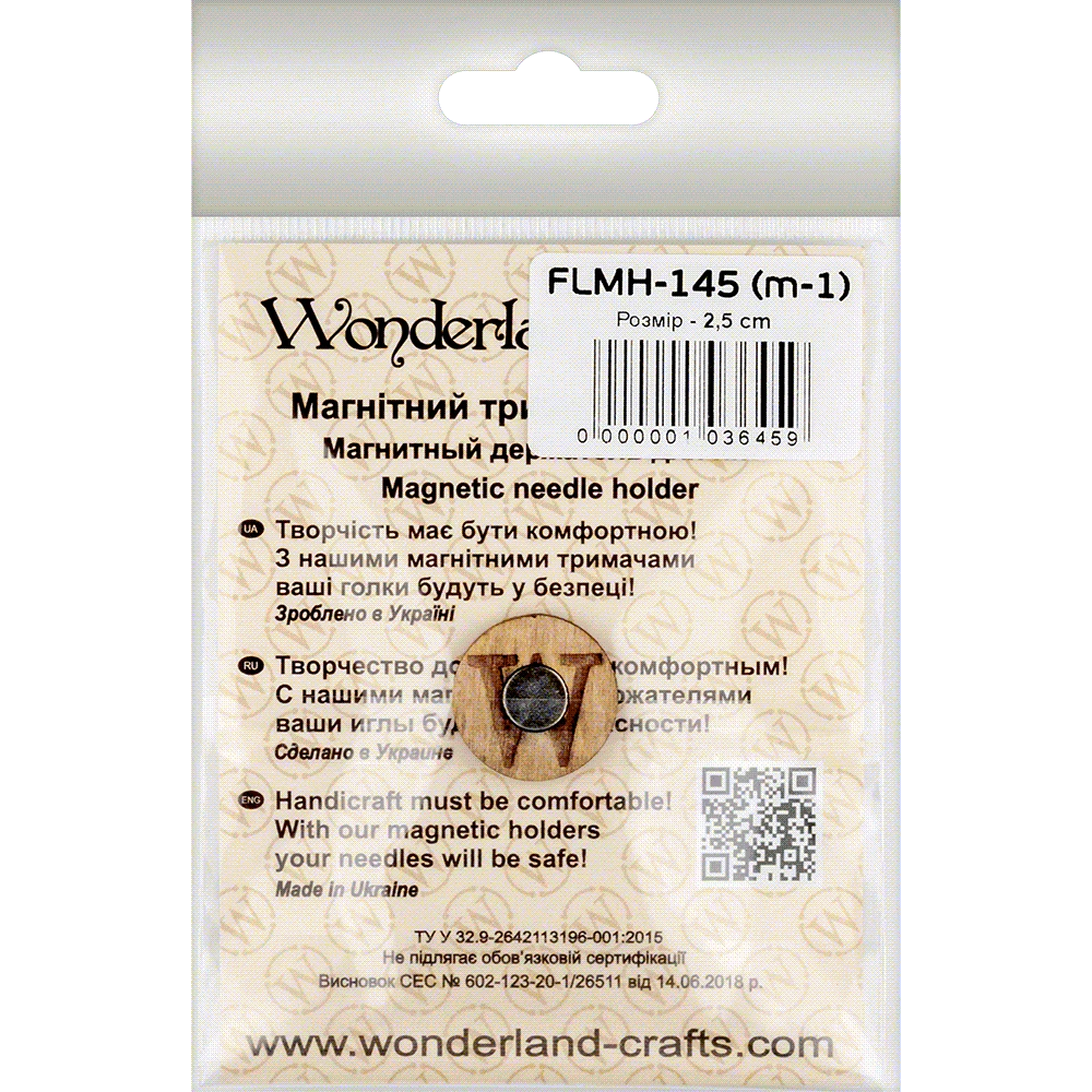 Wonderland Crafts magnetinis adatų laikiklis siuvinėjimui su neodimio magnetais