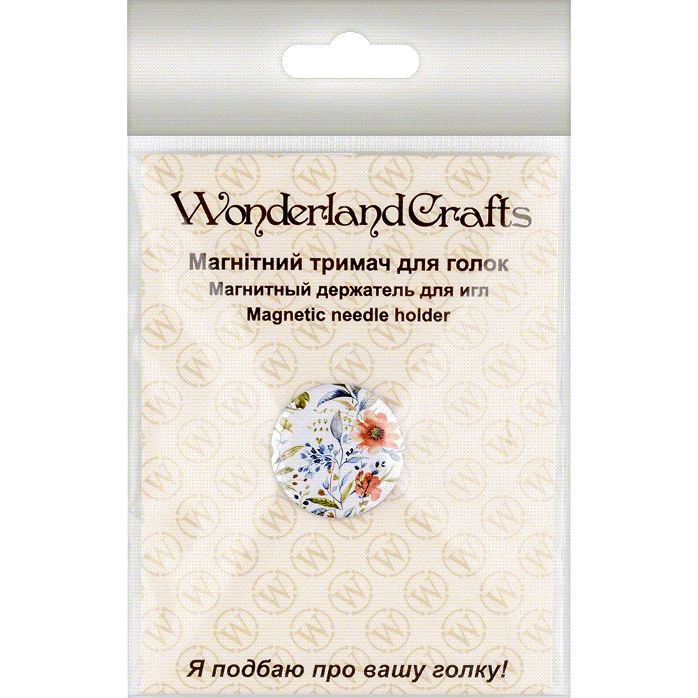 Wonderland Crafts Magnetinis adatų laikiklis siuvinėjimui, neodimio, metalinis, 2.5 cm