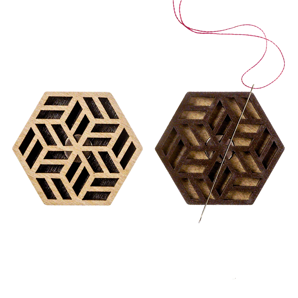 Wonderland Crafts Magnetinis dvipusis adatos laikiklis siuvinėjimui, neodimio, 3.5×3 cm