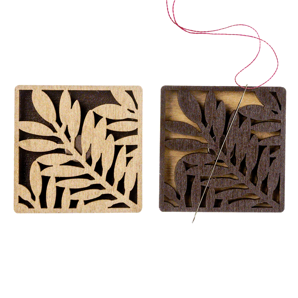 Wonderland Crafts Magnetinis dvipusis adatų laikiklis siuvinėjimui, neodimio, 3,5×3,5 cm