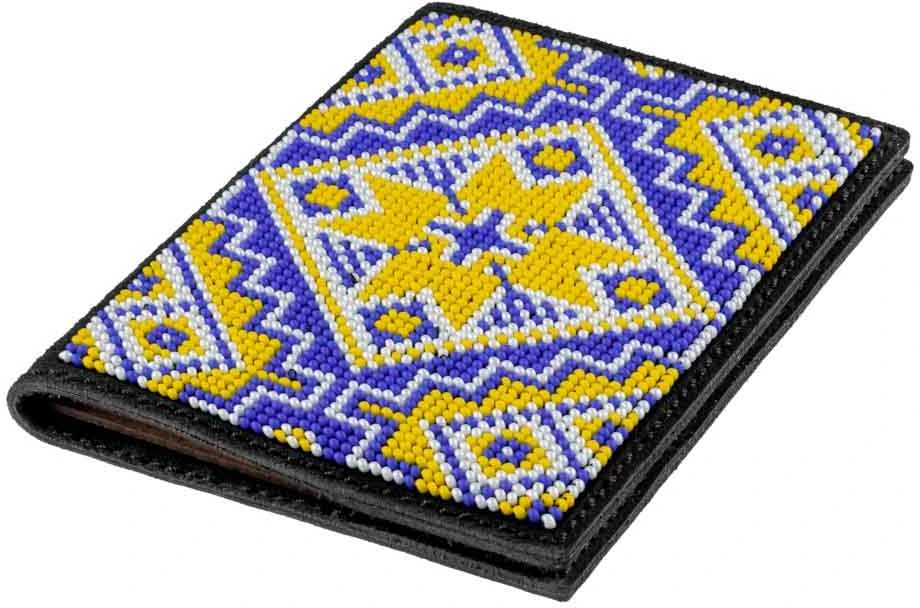 Wonderland Crafts Paso viršelio siuvinėjimo karoliukais rinkinys, dirbtinė oda rankdarbiams