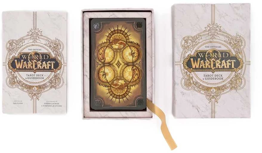Insight Editions World of Warcraft kolekcinė taro kaladė – 78 kortos, vadovas, dovanų dėžutė