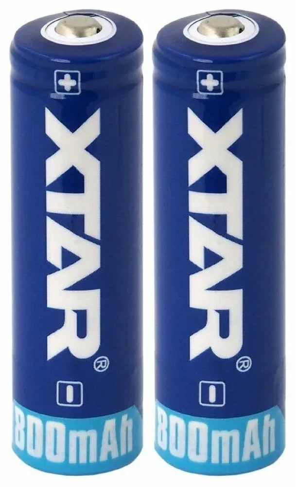 Xtar 800mAh 3,7V 14500 (AA) akumuliatorius su PCB