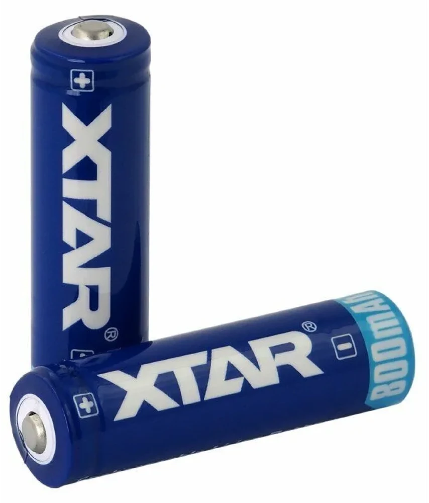 Xtar 800mAh 3,7V 14500 (AA) akumuliatorius su PCB