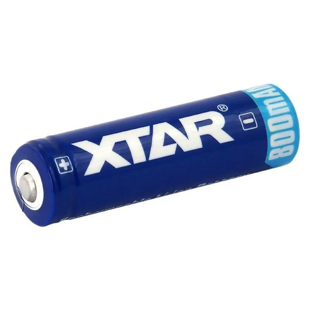 Xtar 800mAh 3,7V 14500 (AA) akumuliatorius su PCB