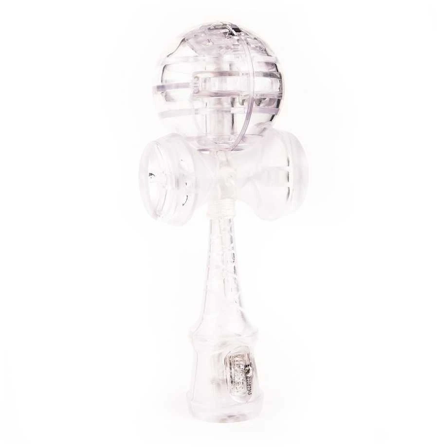 Yoyo Kendama baltas, plastikinis su LED