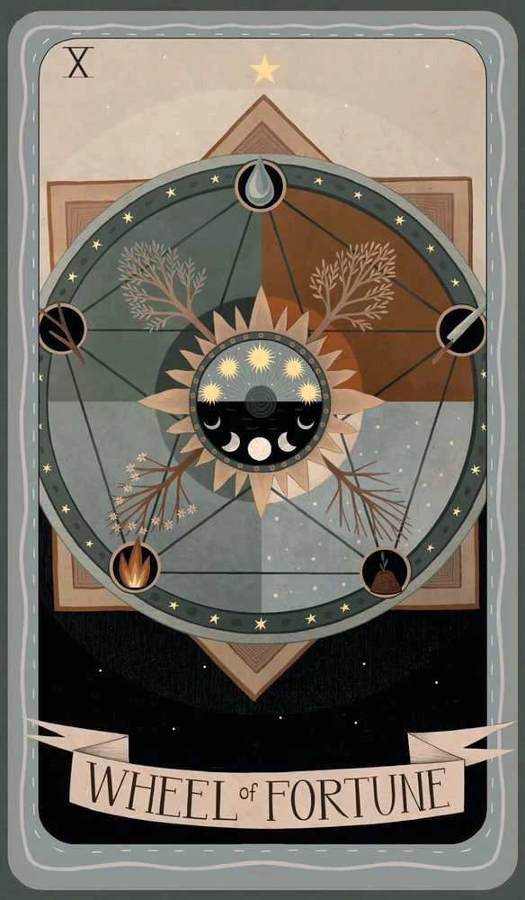 Žalias Codex Tarot rinkinys: 78 kortos + knyga, gamtos magija | Lo Scarabeo