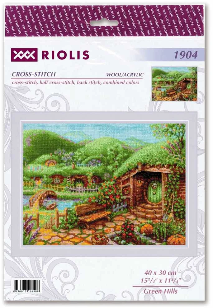 Žalias Hills siuvinėjimo rinkinys iš RIOLIS Nr.: 1904