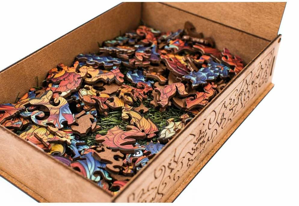 Fantasy Puzzles Zenko Dėlionė Iš Medžio M Dydis (120 detalių)